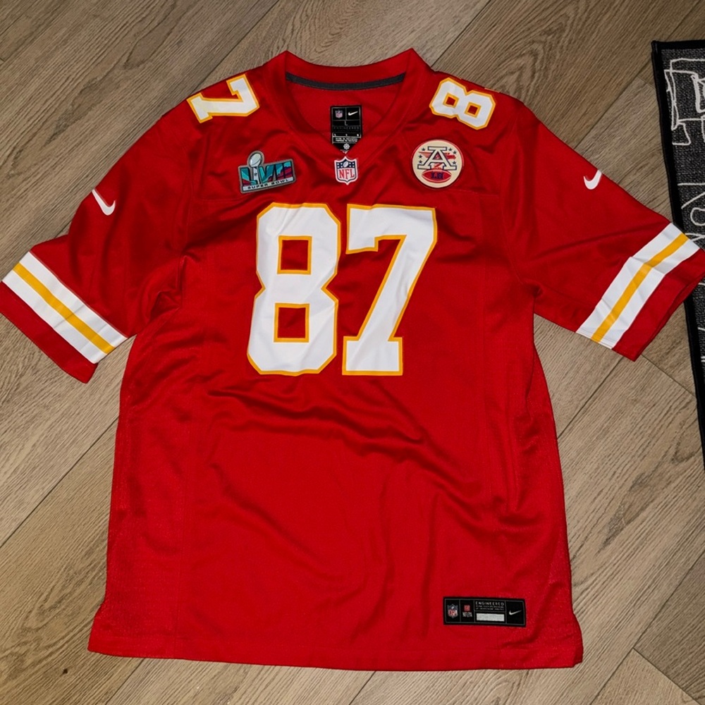 Travis Kelce Chiefs Jersey Authentic NFL Size L worn once